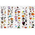 Fashion Cartoon Tattoo Stickers for Halloween Party/Celebration/Festival/Ceremony